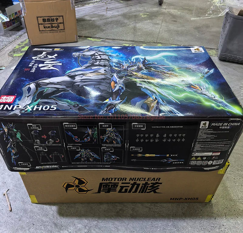 In Stock MOTOR NUCLEAR MNP-XH05 ZHAOYUN Assembling Movable Model Toys Alloy Skeleton Mecha TIANYOUXING LONGDANHUJIANG With Horse