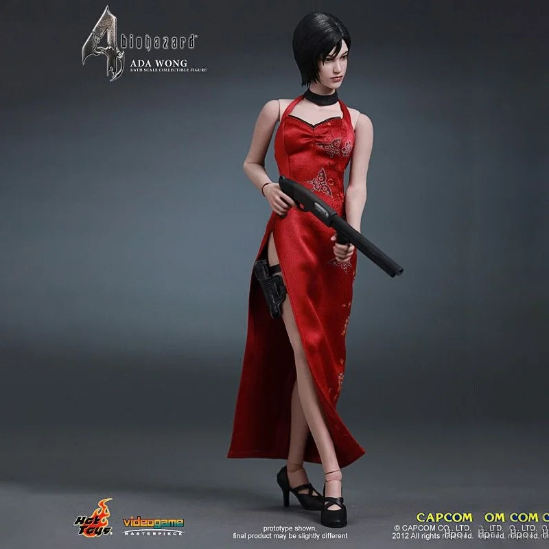 Hottoys Masterpiece Vgm16 1/6th Scale Ada Wong Biohazard Resident Evil 4 Cheongsam Version Action Figure Collectible Model