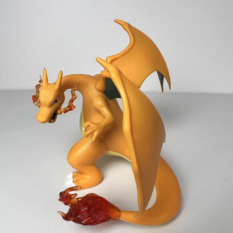 Pokemon Anime Charizard Action Figure Fire Dinosaur GK PVC Model Statue Desktop Collection Decoration Doll Kid Toy Gift