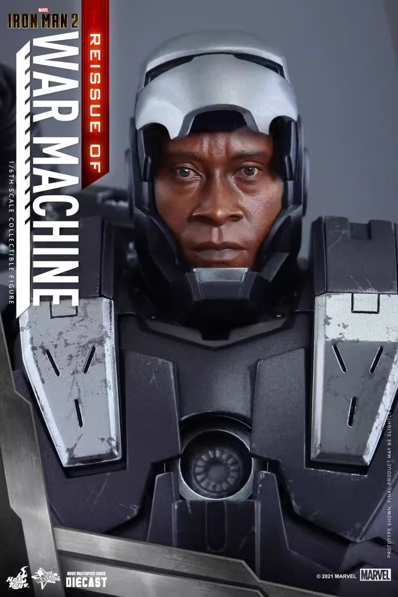 Original HOTTOYS 1/6 Die-cast Alloy MMS331D13B Iron Man 2 War Machine MK1 Action Figure Model Toys Collection Scene Ornaments