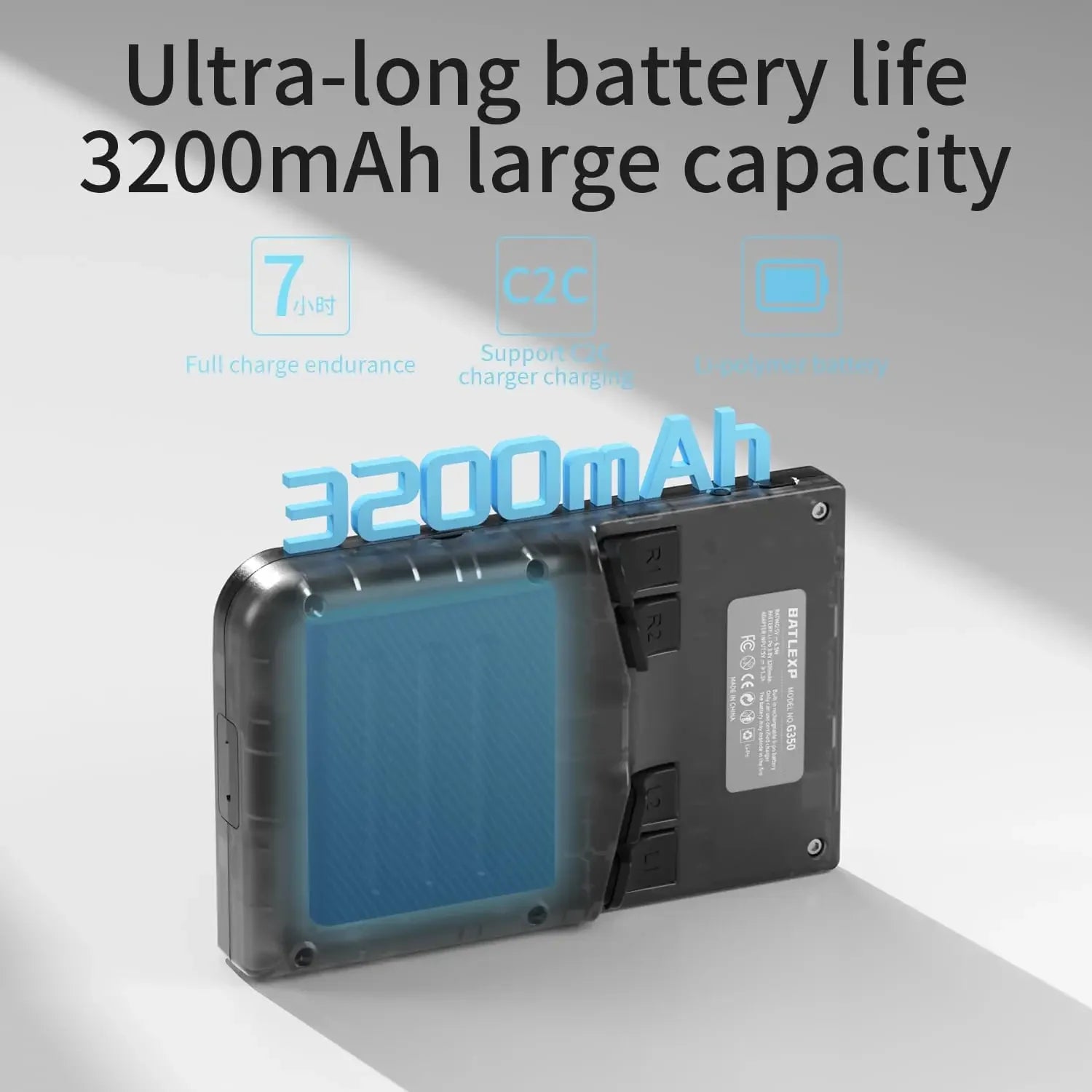 G350 Portable Handheld Game Console 3.5'' IPS Screen Linux System 3200mAh Dual Joystick 640x480 Retro Game Video Player Gift