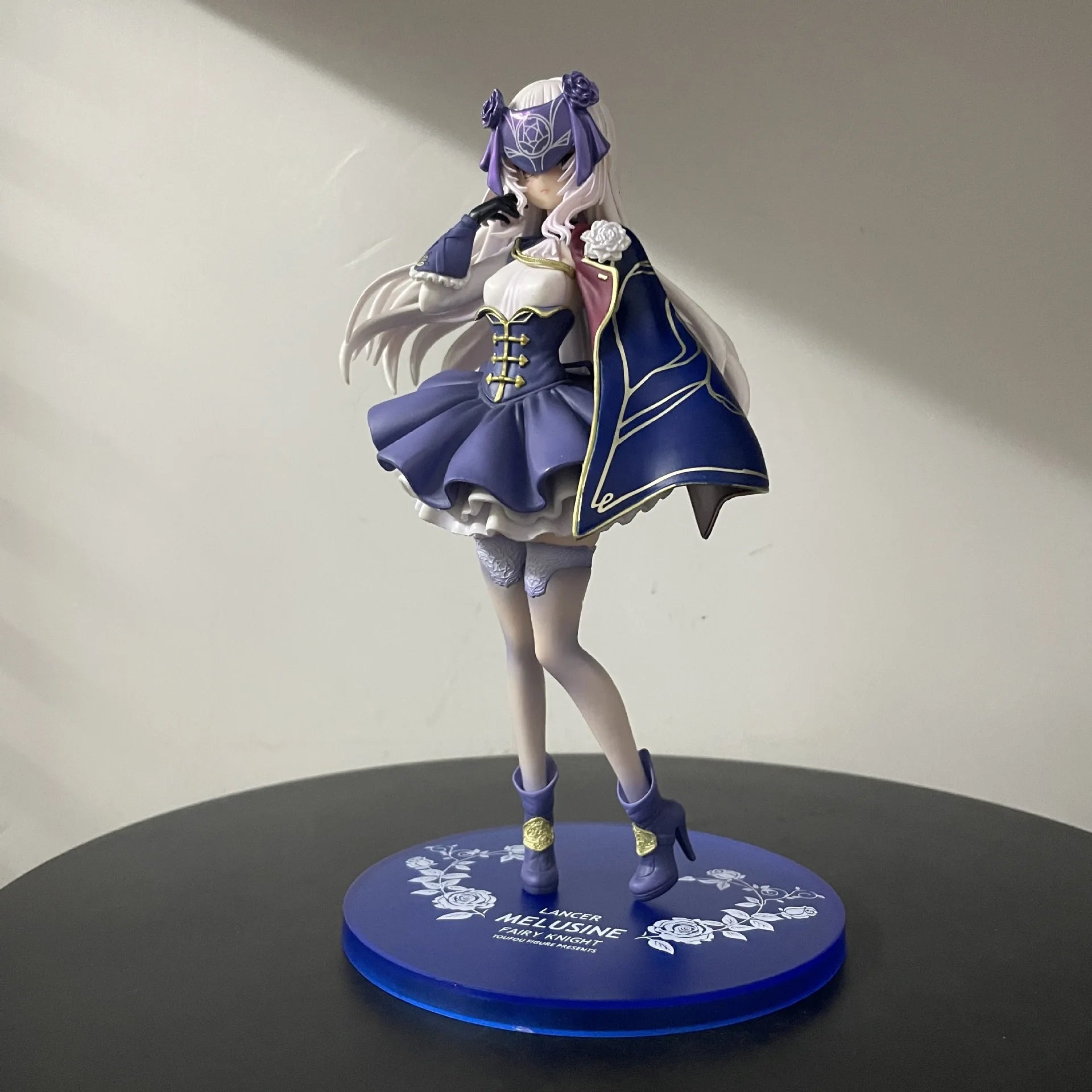 21 см Фея Рицар Ланселот/Мелузин Fate/Grand Order 1/7 Момичета Аниме Момиче PVC Фигурка Играчка за възрастни Колекционерски Модел Кукла Играчка