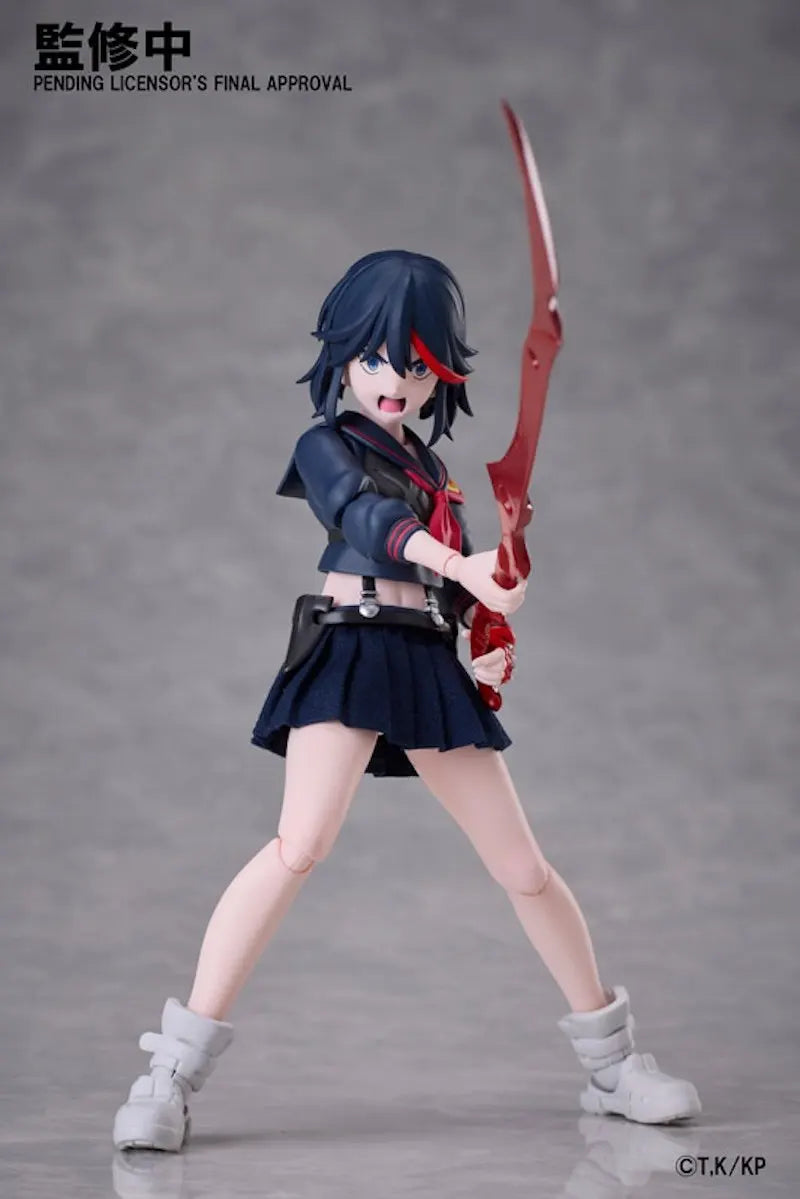 In Stock Aniplex BUZZmod Matoi Ryuuko Movable Model Toys 1/12 Scale Action Figure Kill La Kill