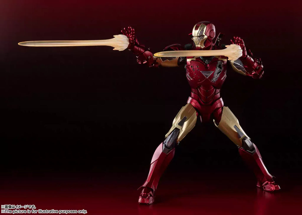 Bandai Shf Marvel Avengers Endgame Edition Captain America Iron Man Mk6 Thor Hulk Figure Model Collection Toy Gift in Stock