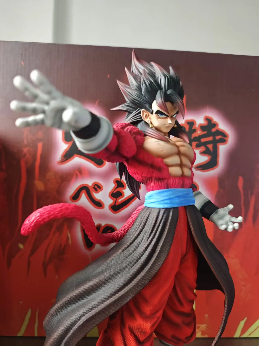 Dragon Ball Xeno Vegito Figur Super Saiyajin 4 Vegetto Actionfiguren PVC Statue Sammlung Modell Spielzeug Geschenk