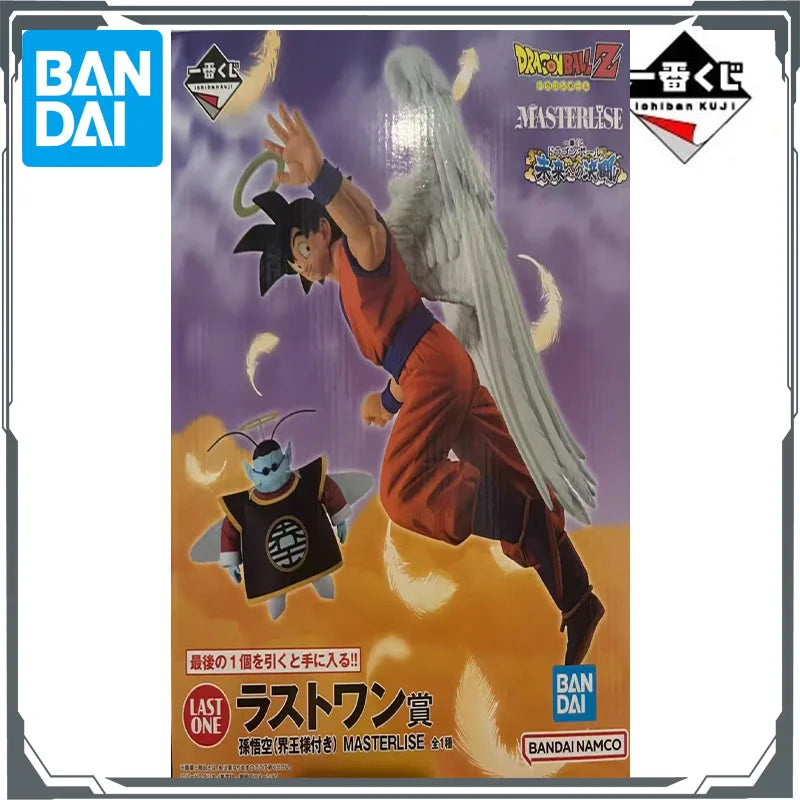 BANDAI Original BANPRESTO Super Saiyan 4 Goku Prize B&Angel Wukong&Majin Vegeta Anime Action Figures Toys for Boys Christma Gift