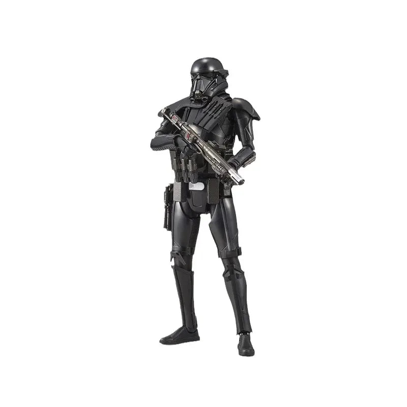 Bandai Original STAR WARS Anime Model DEATH TROOPER  Action Figure Assembly Model Toys Collectible Ornaments Gifts For Children