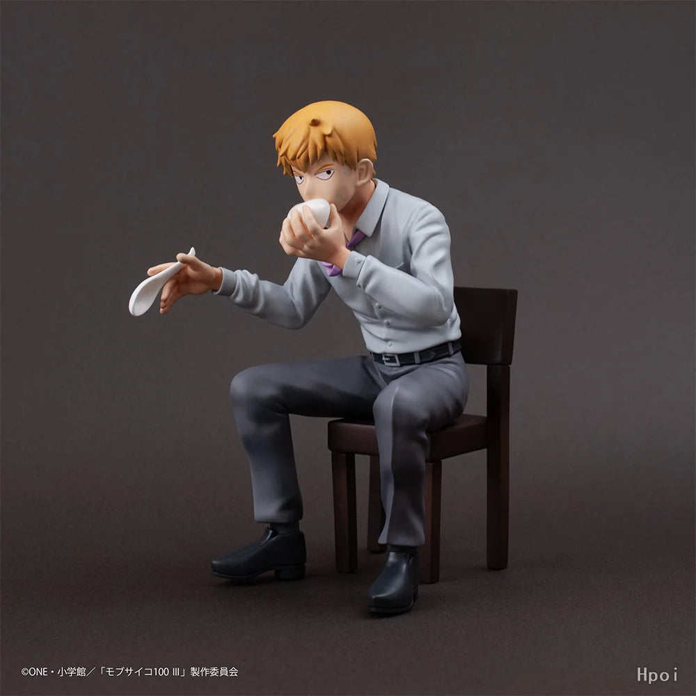 【Pre Sale】Original UnionCreative Mobpsycho100 III Bunbougu Cafe 2022 Reigen Arataka/Kageyama Shigeo Ekubo Gift Figurine Ornament