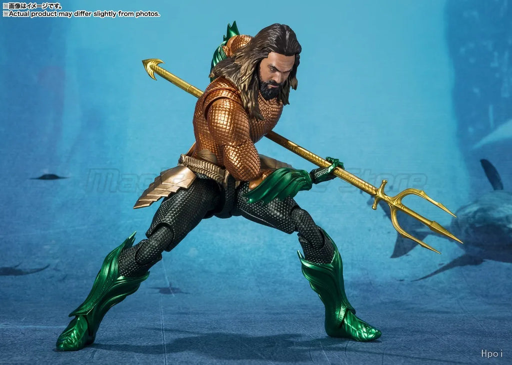 【MT】BANDAI SHF Aquaman and The Lost Kingdom Aquaman Action Figure Model Toy