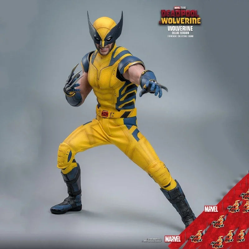 Deadpool & Wolverine Original Hottoys HT James Howlett Logan Wolverine Action Figure Collectible Model Statuette Ornaments Toys