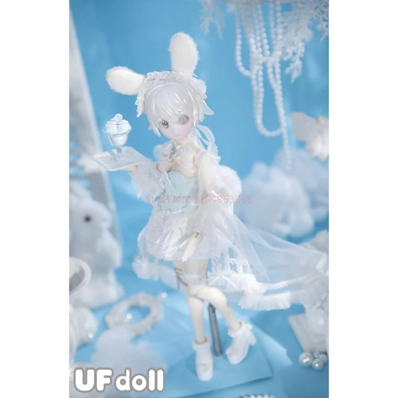 Bjd UF Doll Pus Tea Plus Series Mandarin Duck 1/5 Movable Joint Figure Limited Doll Desktop Decoration Toy Girl's Christmas Gift