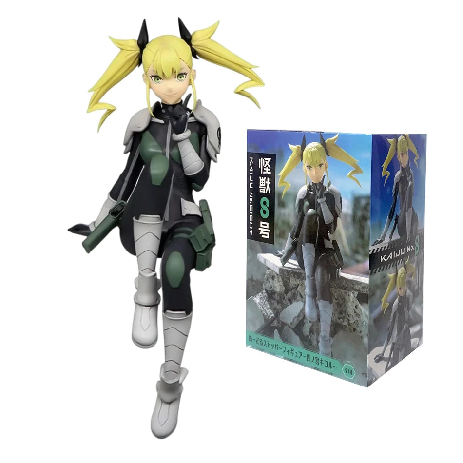 8/15cm Kaiju No. 8  Anime Figurine Soshiro Hoshina  Kikoru Shinomiya Action Model Pvc Toy Collection Desktop Accessories Gift