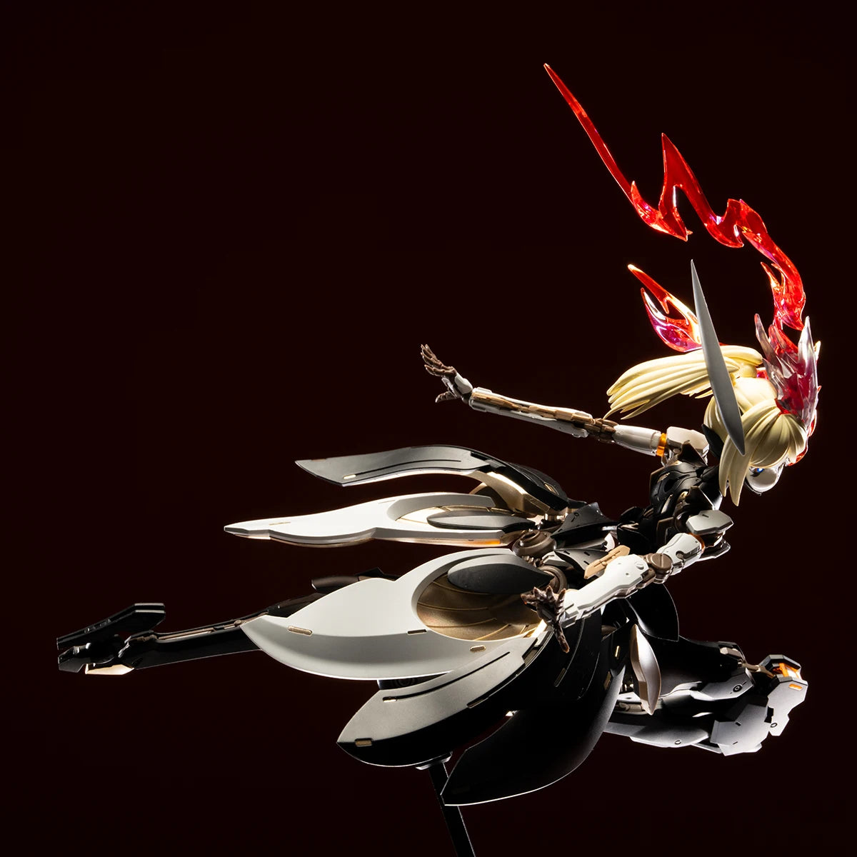 HEMOXIAN Starflower Lily, Mecha Girl, Articulated Action Figure, Assembly Model Kit, Desktop Ornament, Toy