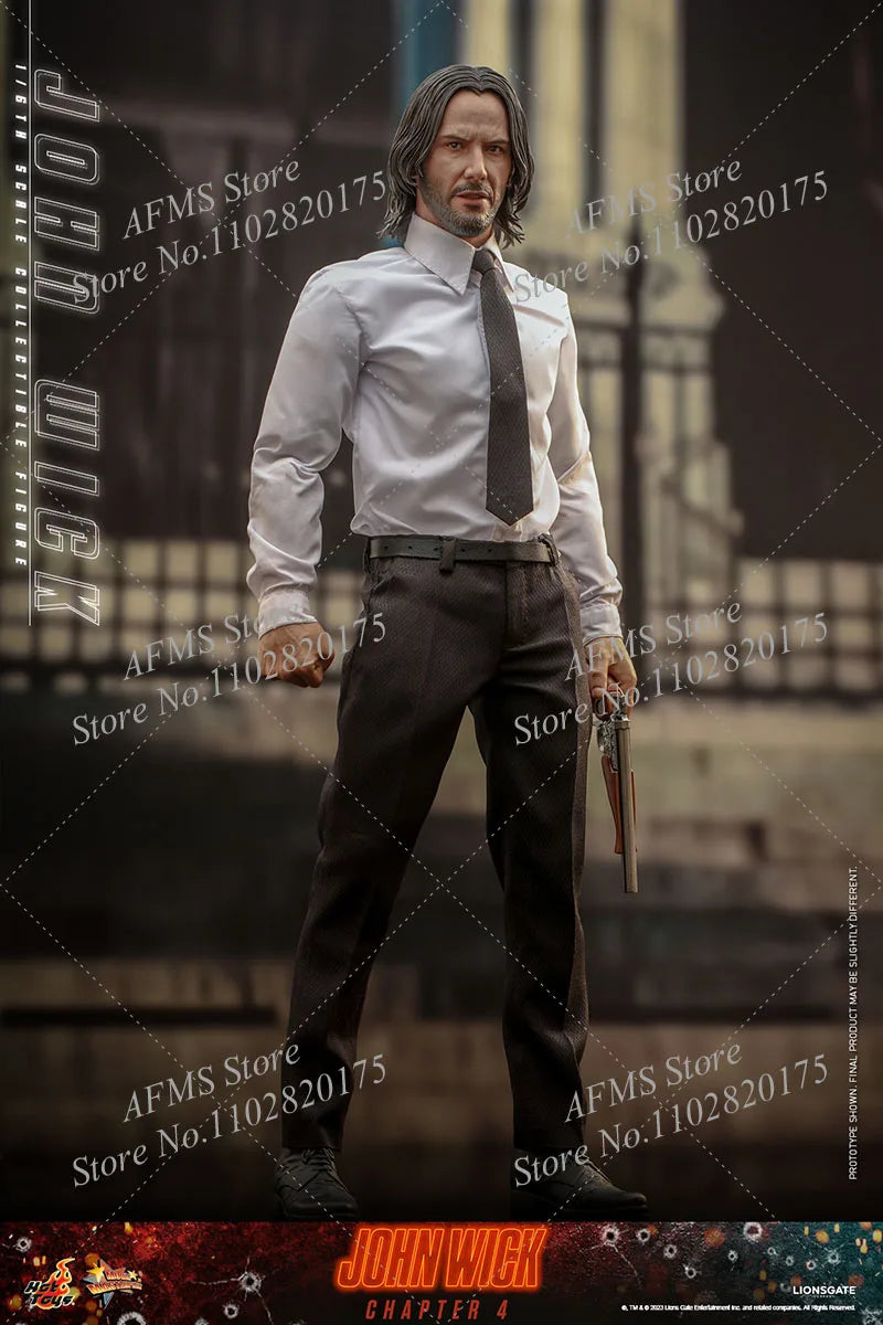 HT HOTTOYS MMS729 1/6 Scale Collectibles Figure Keanu Reeves John Wick 4 Dolls 12Inch Men Action Figure Soldier Model Toys