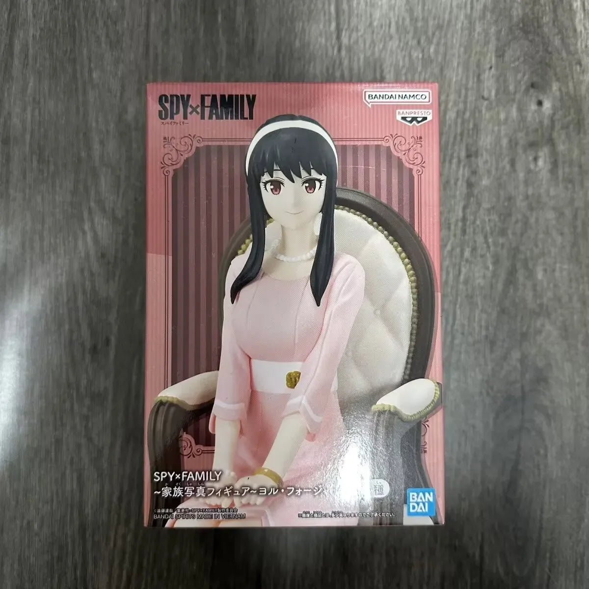 Original Bandai Anime SPY×FAMILY Furyu Anya Forger Loid Forger Bond Forger Yor Forgerr Action Figure Collector Doll Model Toys
