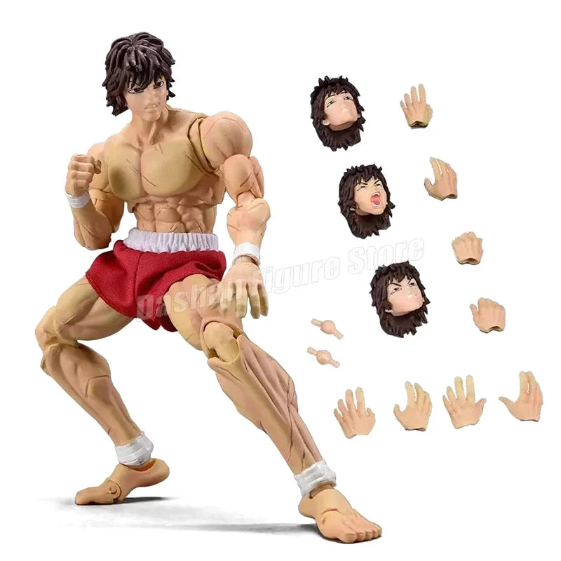 17 см Ko St Storm Toys Baki Hanma екшън фигурка бойно аниме BAKl Kibk син на огре фигурка колекционерски модел кукли играчки подаръци