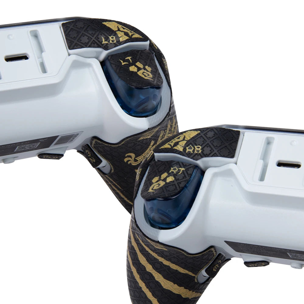 FINALORD Controller Performance Grip Tape Compatible With Flydigi APEX 4 Wireless Gaming Handle,Buttons,Non-Slip Tape(Gold)