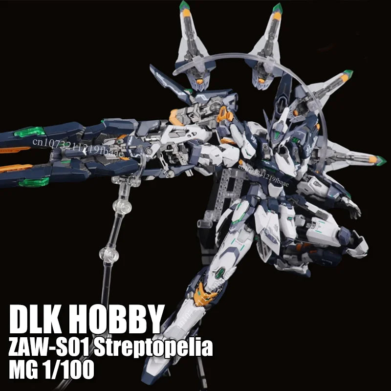 In Stock DLK HOBBY ZAW-S01 Streptopelia MG 1/100 Toy Assembly Model Kit Action Figure Multi-layer Frame High Detail Mecha Gifts