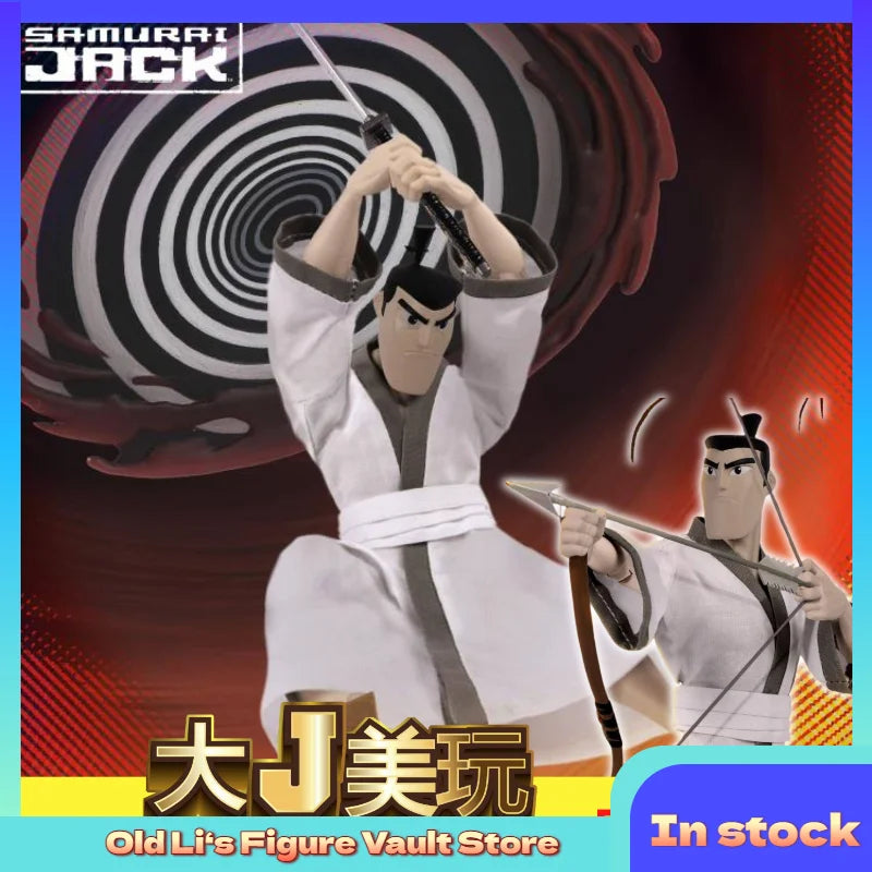 In Stock Action Figure Mezco Ant One:12 Samurai Jack Action Figure Toy Collection Gift