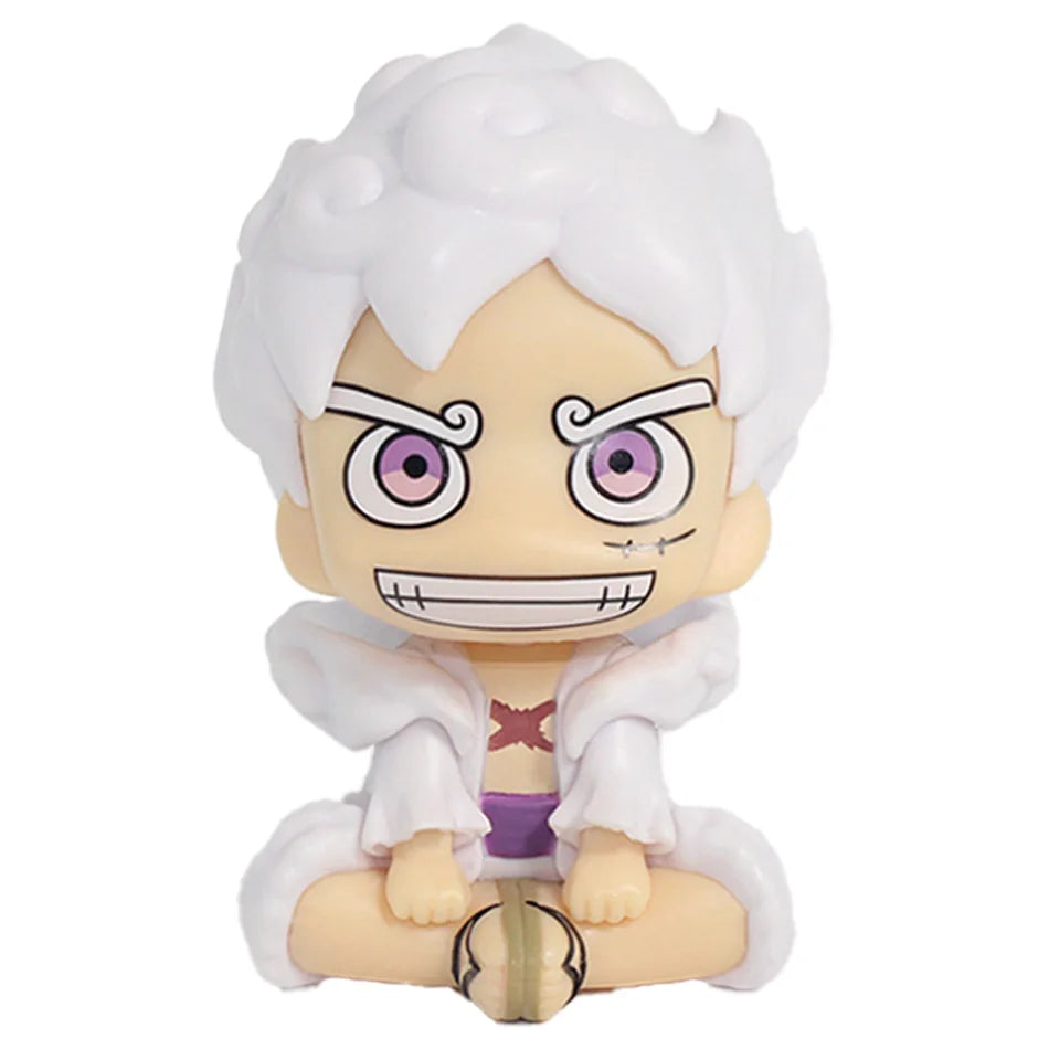 Hot Anime Figure Look Up Gear 5 Monkey D. Luffy Action Figure Q Version Luffy Figurine PVC Collection Model Doll Toy
