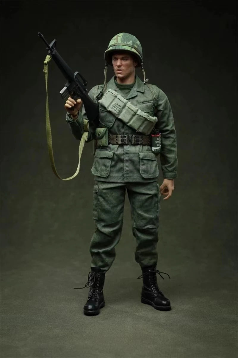 【MT】Original WHOHO TOYS Vietnam War Male Soldier 1/6 Action Doll Model Toy Gift