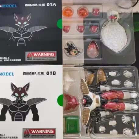【24-hour Shipping】WP Studio Dragon Ball SHF Jungle Sentai Angry Bear Likum 1/12 Action Figure Anime Character Figure