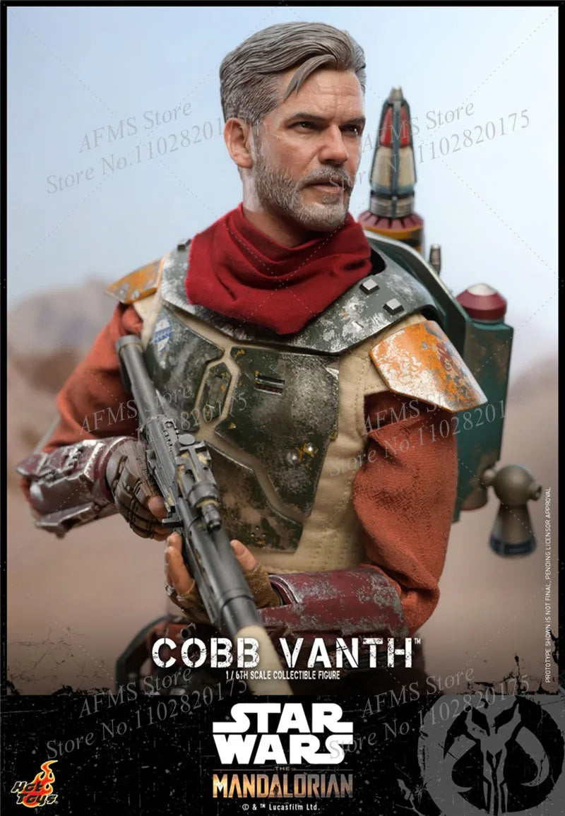 HOTTOYS HT 1/6 TMS084 Men Soldier Cobb Vanth Star Wars The Mandalorian Town Sheriff Full Set 12" Action Figure Model Toys