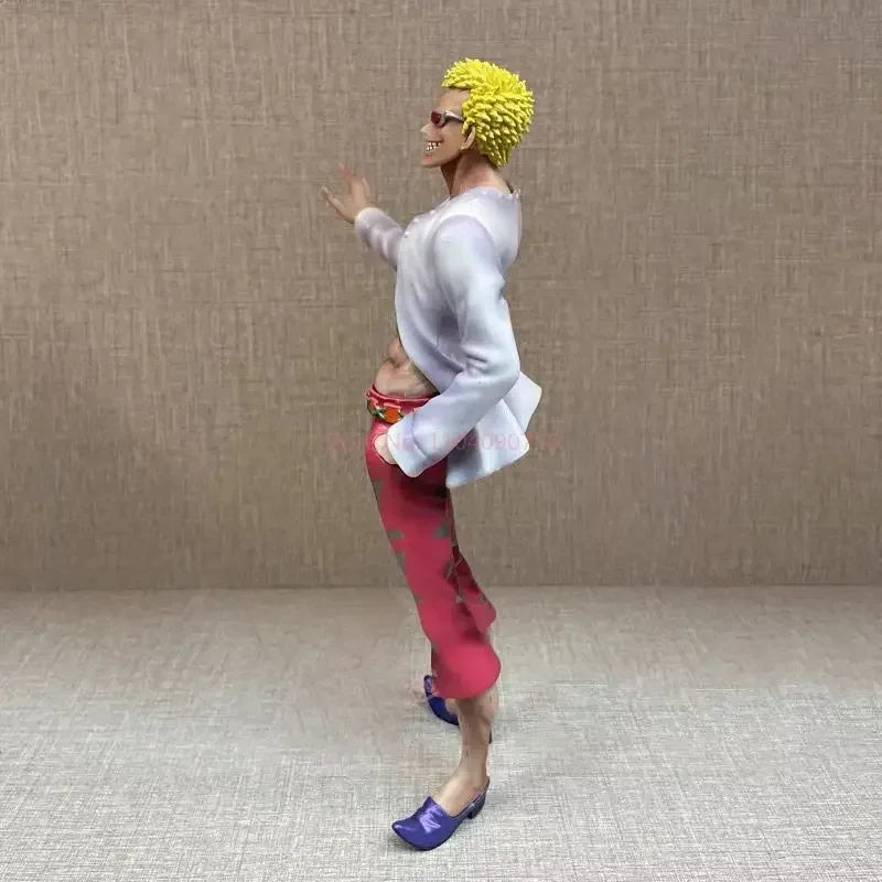 29см One Piece Аниме Фигурка Donquixote Doflamingo Екшън Фигурка PVC Модел Статуя Кукла Колекция Декорация Орнаменти Играчки Подарък