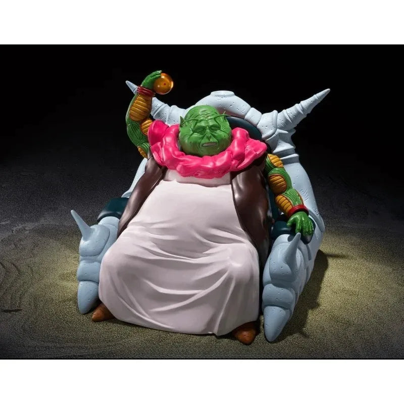 In Stock SHF Dragon Ball Grand Elder Guru Namekian Light & Sound Effect Anime Action Figure Model Doll Toys Hobby Collectible