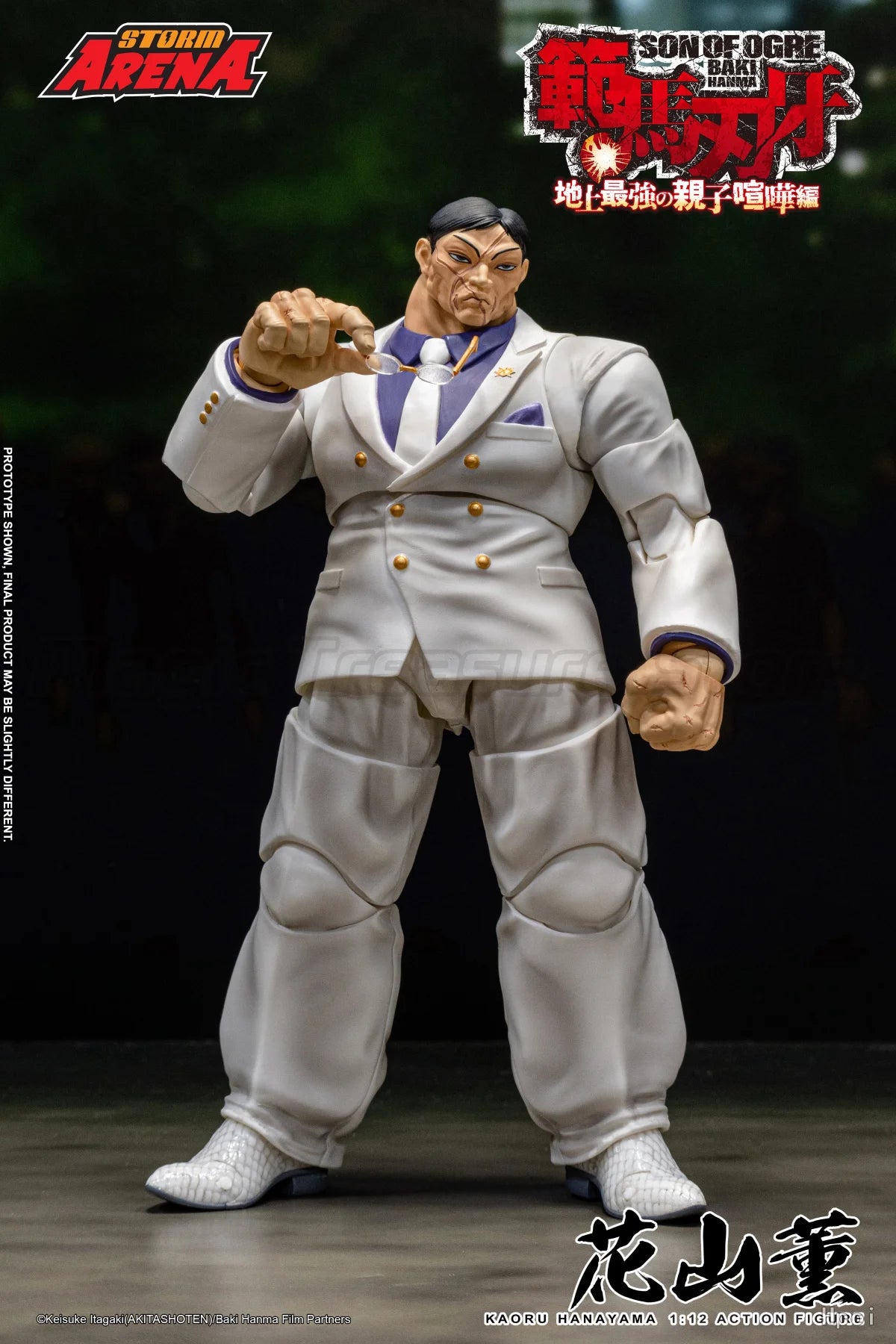 【MT】Pre-sale Storm Collectibles BHSA03 BAKI KAORU HANAYAMA 1/12 Action Figure Model Collection