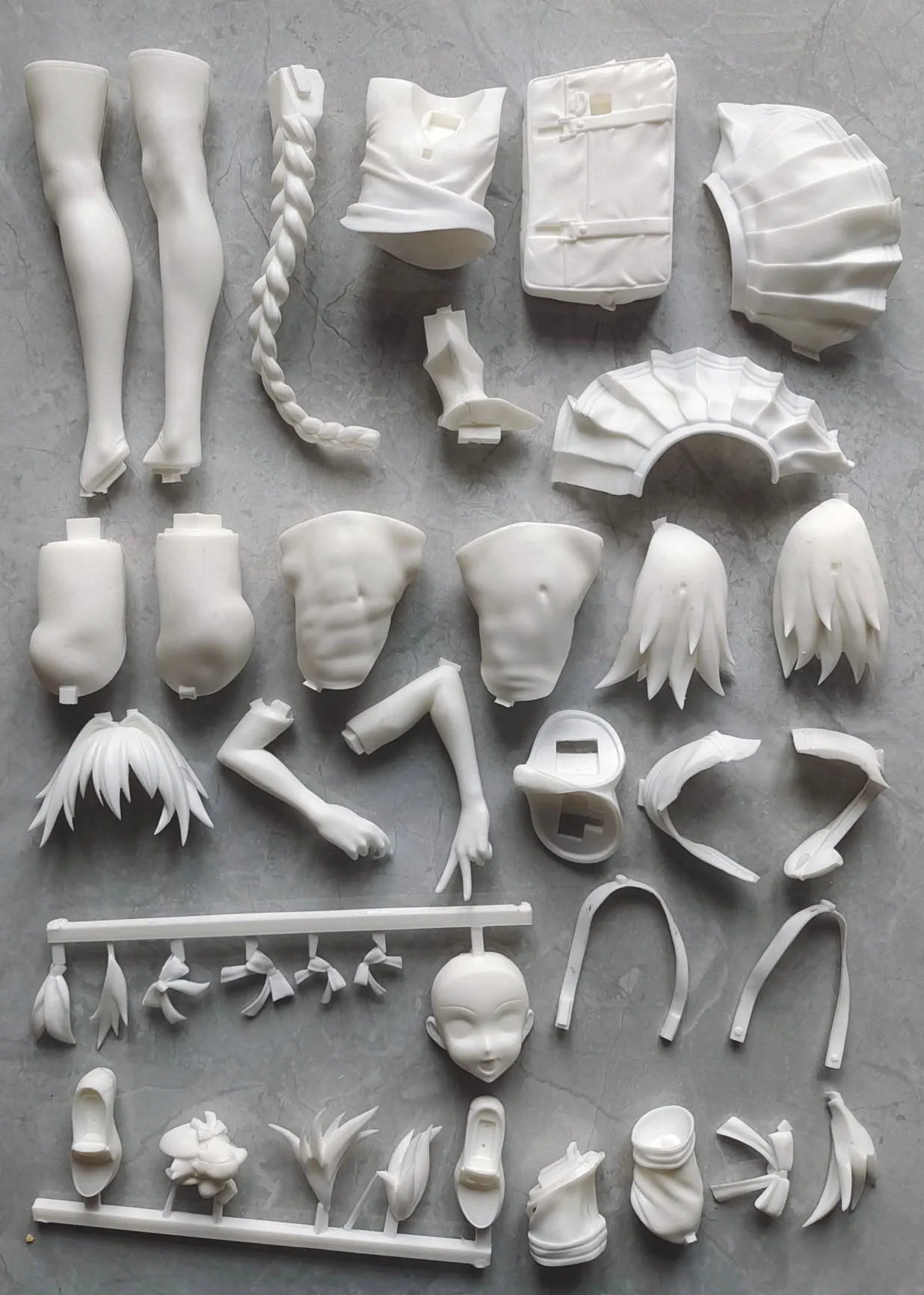 Anime Fate/Grand Order Astolfo Figuren, Kawaii Resin, GK DIY Anleitung, Weiß, Zusammenbau, Modell, Statue, Spielzeug, Puppensammlung, Geschenke