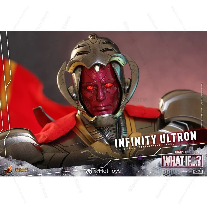 In Stock HOTTOYS HT TMS063D44 Animated Series: Infinite Ultron Phantom Movable Model Gift Collection  Collectible Figure