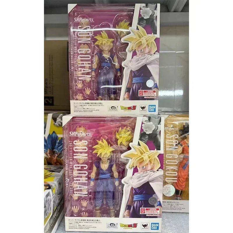 Original BANDAI S.H.Figuarts Son Gohan Vegeta DRAGON BALL in Stock Anime Action Collection Figures Model Toys