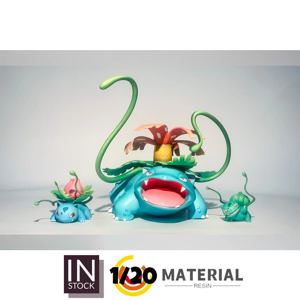 [In Stock] 1/20 Resin Figure  [MG] - Bulbasaur & Ivysaur & Venusaur NO-01-02-03