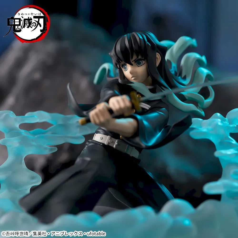 Оригинален SEGA Xross Link Demon Slayer Shinazugawa Sanemi Iguro Obanai Tokitou Muichirou Anime Figures Action Figures Model Toys