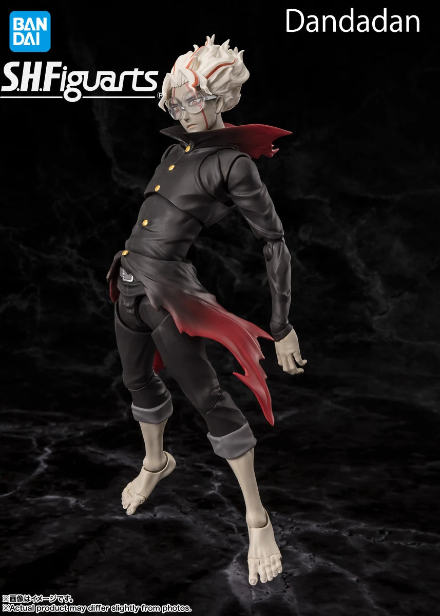 In stock Bandai  Dandadan  S.H.Figuarts Okarun (Transformation)  15CM PVC Figure Highly Detailed Collectible Model Toy Gift