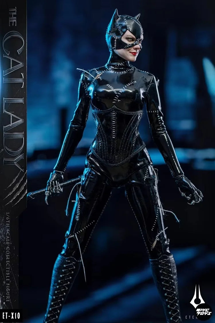 IN STOCK ETERNAL  ET-X10 Normal Version 1/6 Catwoman Anti-hero Action Penguin Soldier Scene Ornament 12" Cat Lady Model Toy