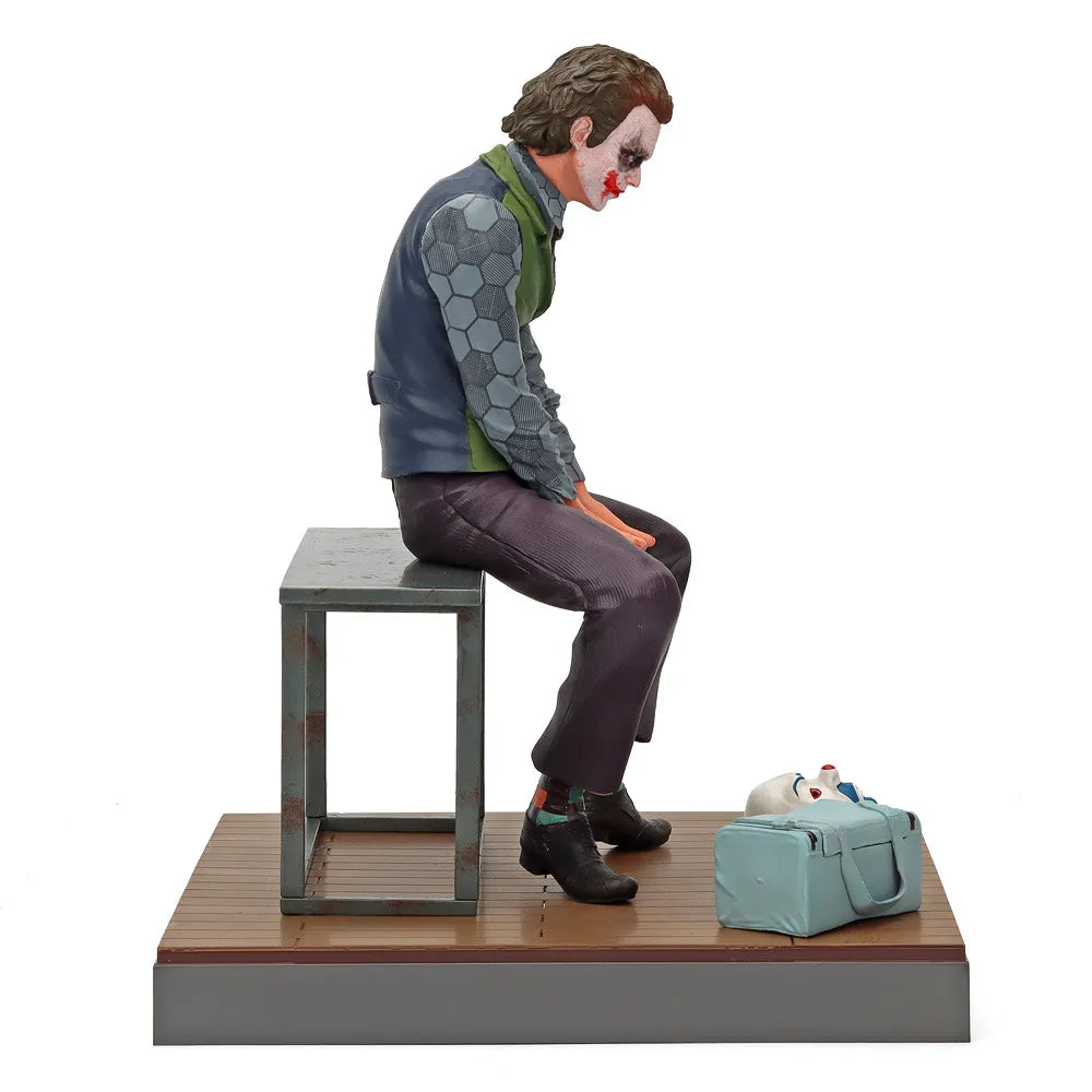 High Quality Heath Ledger Joker The Dark Knight of the Batman Action Figure Toys 20cm