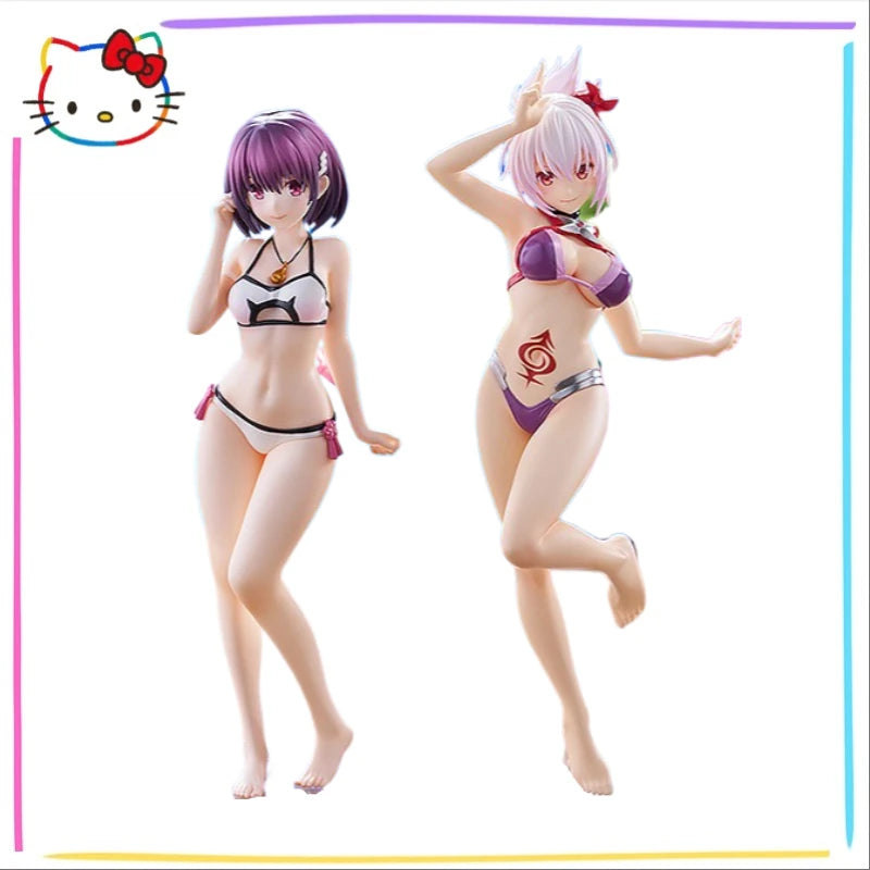 +In Stock Original GSC POP UP PARADE Ayakashi Triangle Hanasade Suzu Kazamaki Matsuri 18cm Anime Figure Collection Toys