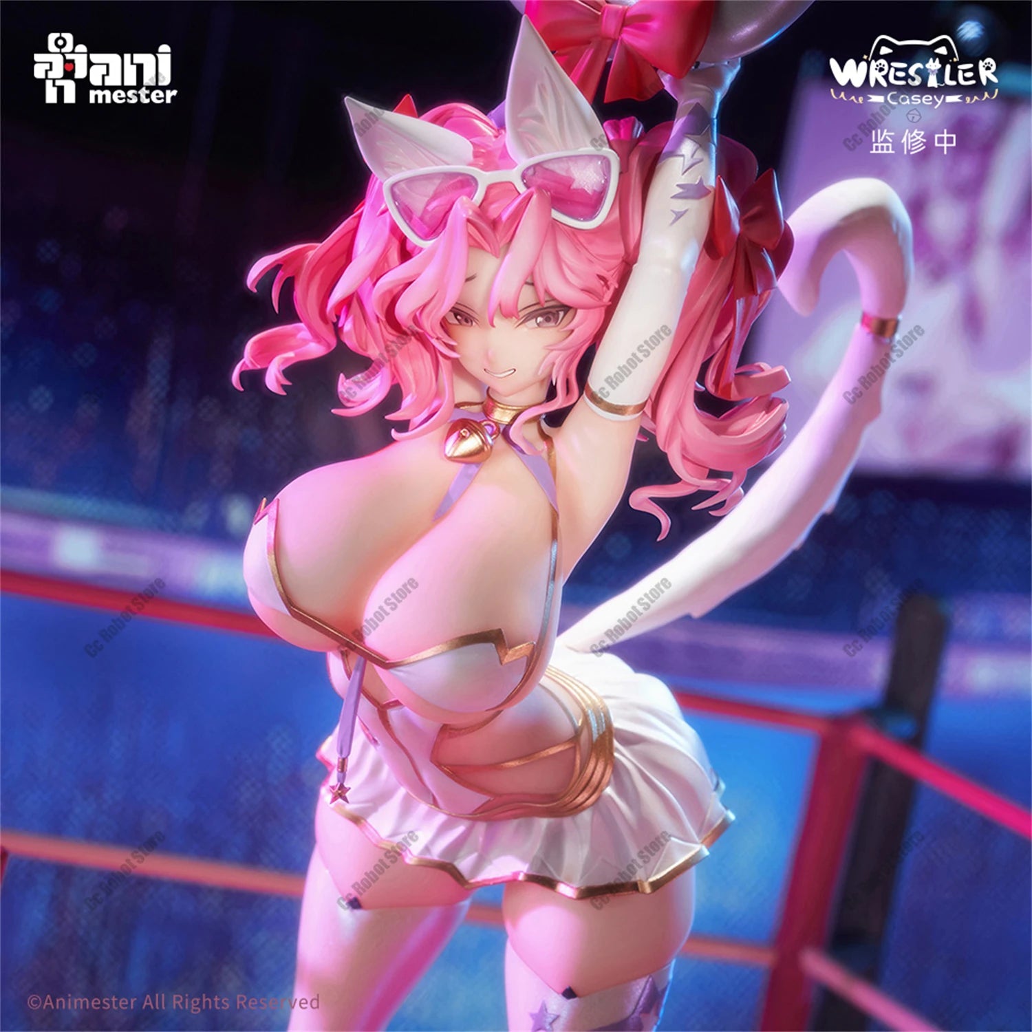 [In Stock] Hot-Selling Toy Animester Chasing Eye Cathy 1/7 Articulated Collectible Female Fighter Doll New Figure
