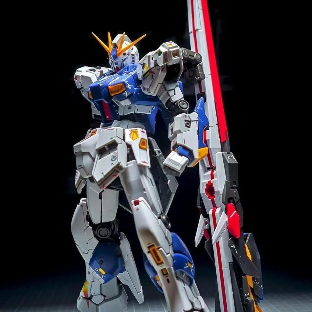 RG 1/144 RX-93ff V Fighter RG32B Assembly Model Kit Action Figure With Water Decals Desktop Deco Anime Toy Collectable Fans Gift