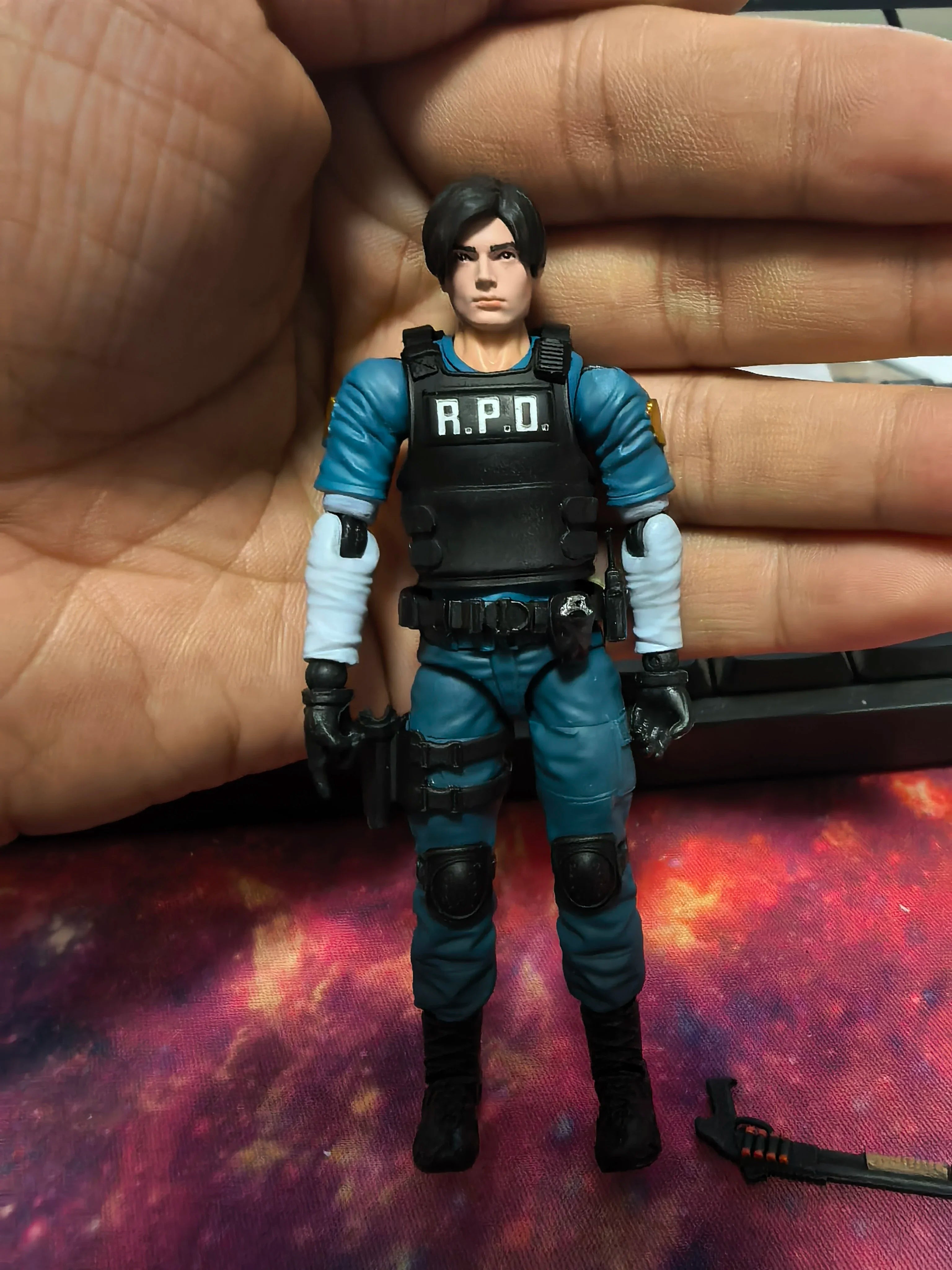 1/18 Scale Resident Evil Male/female Soldier Lyon RPD Police Officer Full Set 3.75in Action Figures Collection Dolls