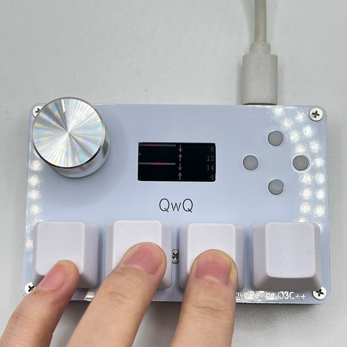 Linear Pattern Osu 4+4 keys SayoDevice O3C++ OSU Rapid Trigger Magnetic Linear OUTEMU Mag ...