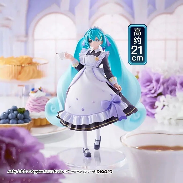 Hatsune Miku Vintage Maid Coffee Souvenir Figure