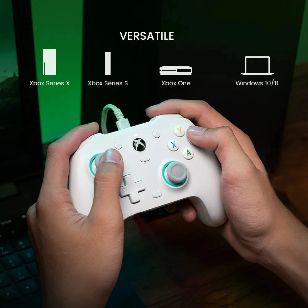 New Color GameSir G7 SE Xbox Wired Gamepad Gaming Controller Blue Purple with Hall Effect Joystick for Xbox X S One