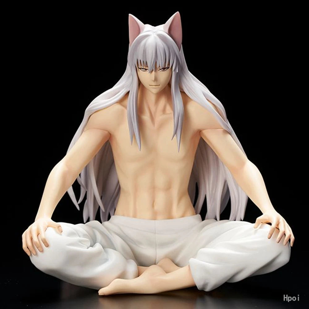 10CM Anime Yu Yu Hakusho Youko Kurama Figur Kurama Sitzhaltung Nudelstopper Figur Modell Spielzeug Puppe Aciton Figur