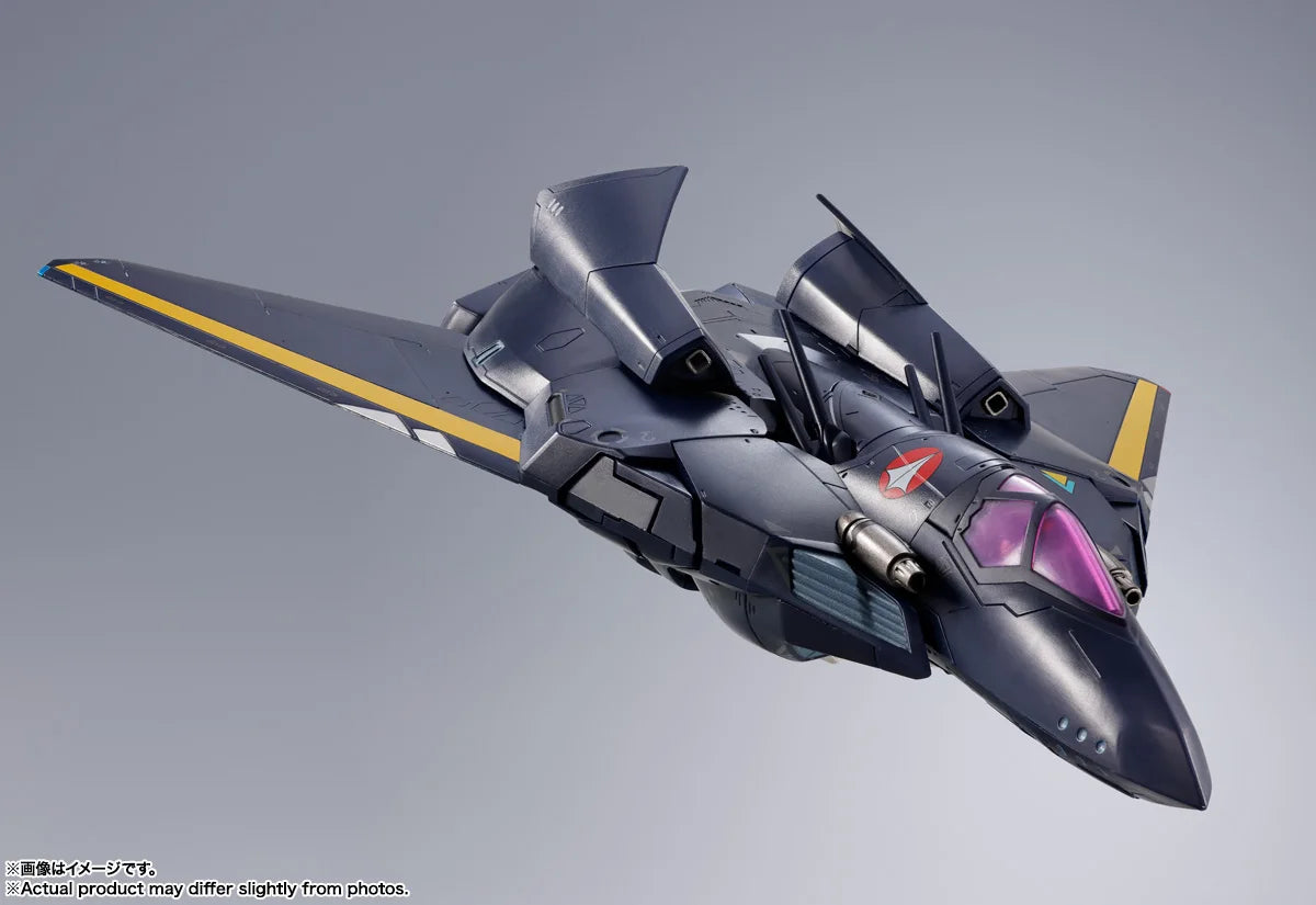 Officially Licensed BANDAI DX CHOGOKIN VF-17S Nightmare Stealthvalkyrie Figure Anime Action Macross 7 Model Toy