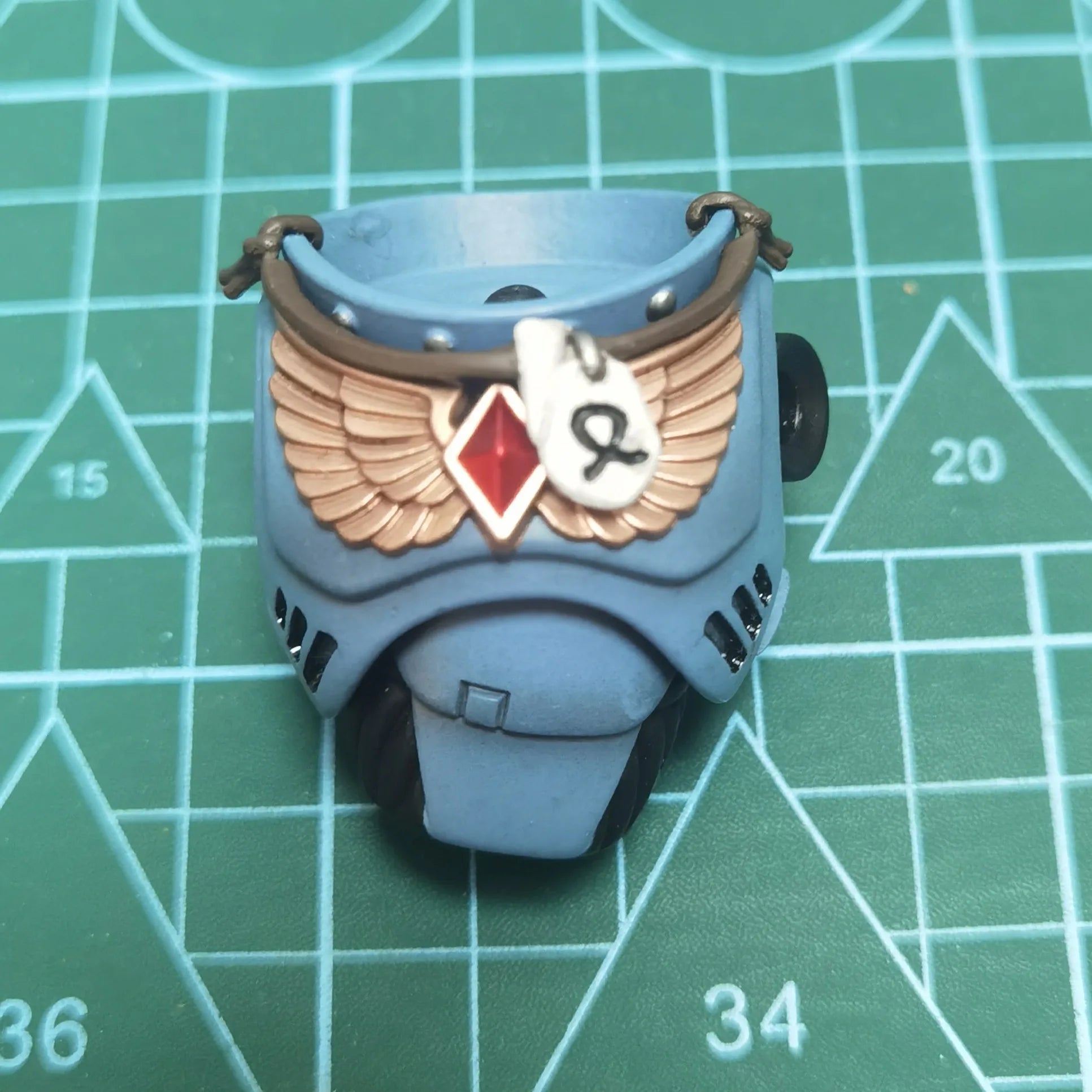 Joytoy Warhammer 1/18 Екшън фигурки Space Wolves Claw Pack Sigyrr Stoneshield Модел играчка момче подаръци 3.75 инча