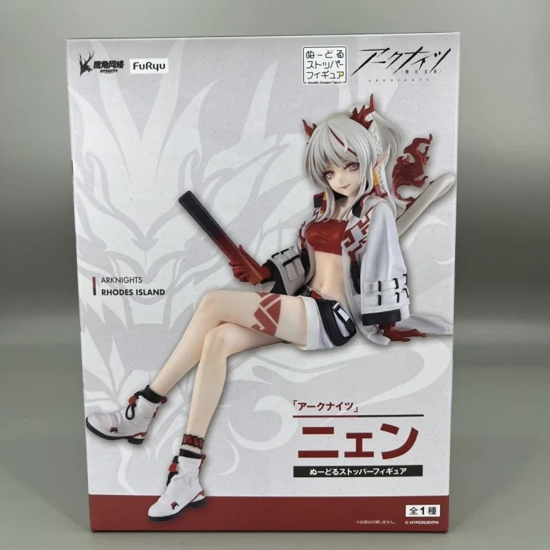 Anime Figur Nian Original Arknights Spiel Charakter Skulptur Action Statue Figuren Cartoon Sammler Modell Spielzeug