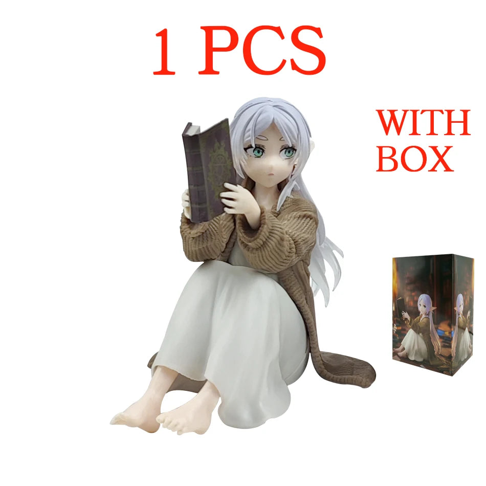 Frieren Beyond Journey's End Frieren Anime Figure Desktop Cute no night-suit Frieren Action Figure Figurine Model Doll Toy